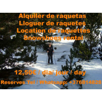 Lloguer de raquetes de neu 